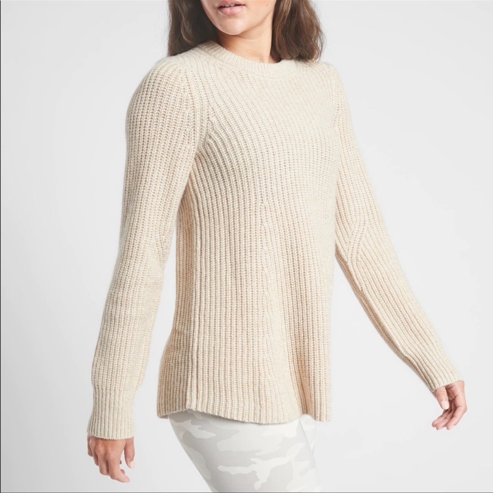 Athleta Sierra Sweater in Coconut szL